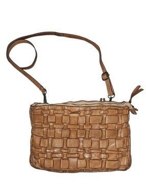 Costanza Rota Woven Leather Crossbody Bag